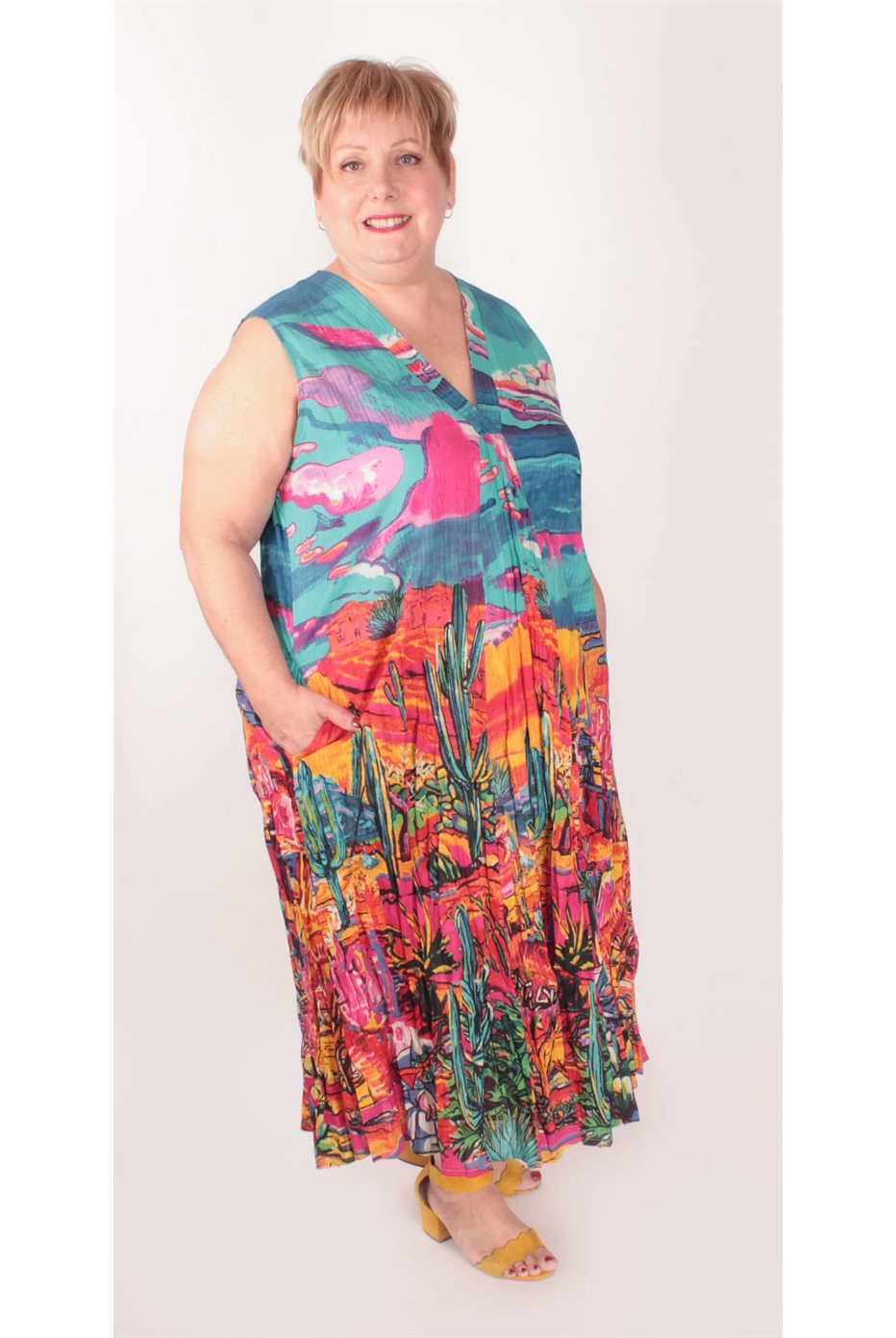 Robe SM Encolure V Ocampo